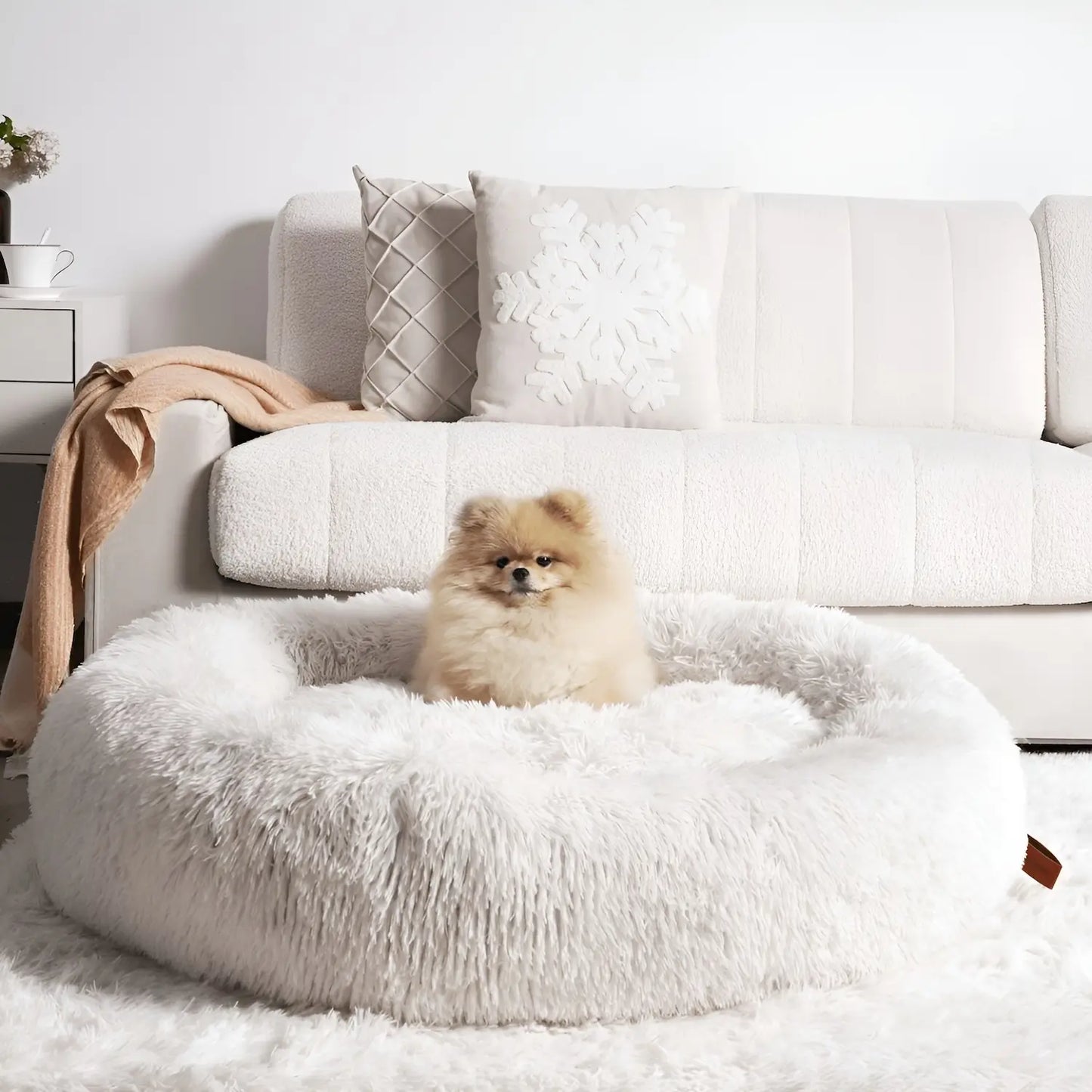 MrFluffyFriend – Premium-Hundebett zur Linderung von Angstzuständen
